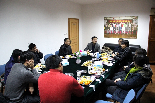 邹亚军副校长出席民建南大支部新年茶话会 网络版